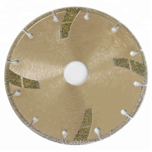 Electroplating circular saw blade